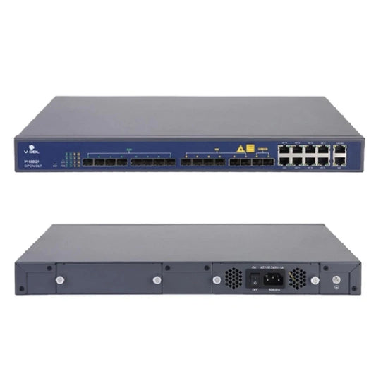 Custom FTTH  Line Terminal V-SOL V1600G1 GPON OLT 8 PON 10GE uplink first vendor supports WEB management Manufacturer