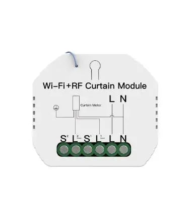 Custom WiFi RF Smart Curtain Module Switch for Electric Roller Shutter Motor Tuya Wireless Remote Control Work with Alexa Google Home Manufacturer