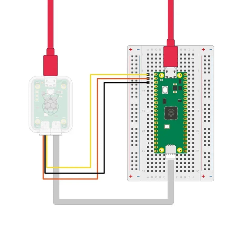 Original Raspberry Pi 5 Debug Probe with Pico USB Debugger SWD UART Serial Communication Electronic Components