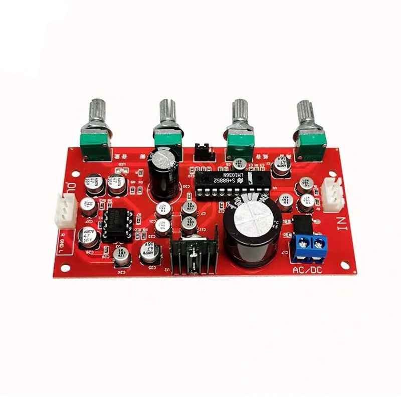 Custom LM1036 NE5532 Tone Preamplifier Board Balance Equalizer Audio amplifier board Preamp Tone Conrtol Pre amplifier pcb assembly Manufacturer