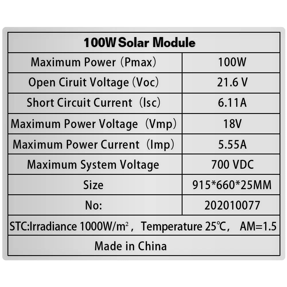 Custom Real 100W Tempered Glass Solar Panel Monocrystalline Cell Photovoltaic Panels Solar System Kit For Home RVs Roof Zonnepaneel Manufacturer