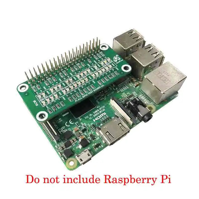 Custom Raspberry Pi IO All gpio test LED Test board starter board easy test board Manufacturer