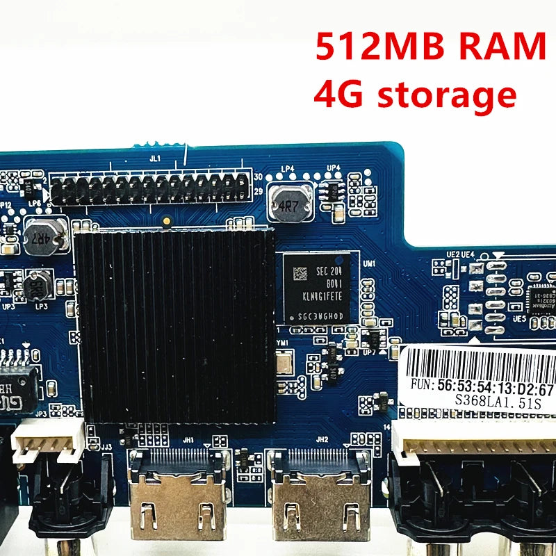 Custom    New Android TV motherboard S368A1.5 A53X4 Android 9.0 system 1G+8G 512MB+4G can be selectedManufacturer