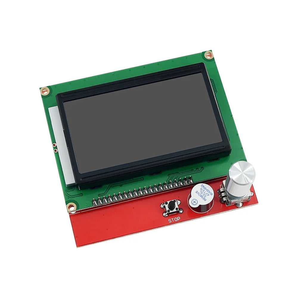 Custom 12864 LCD  Smart Parts  1.4 Controller Control Panel LCD 12864 Display Monitor  Blu Screen Module For Anet A6 Manufacturer