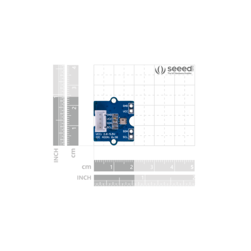 Custom Grove - AHT20 I2C Industrial Grade Temperature and Humidity Sensor  Custom PCB battery dmx wireless  rgb stick pcba