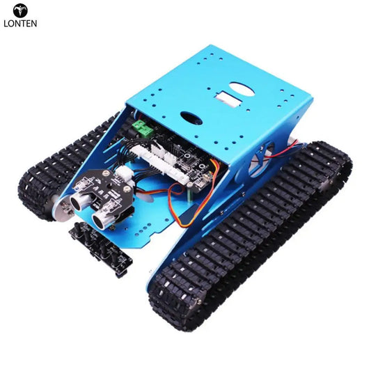 Custom Lonten Track Robot Kit Programmable Smart Climbing Tank Mobile Platform Chassis Robot Kit for arduinos FOR R3 with for R3 Manufacturer