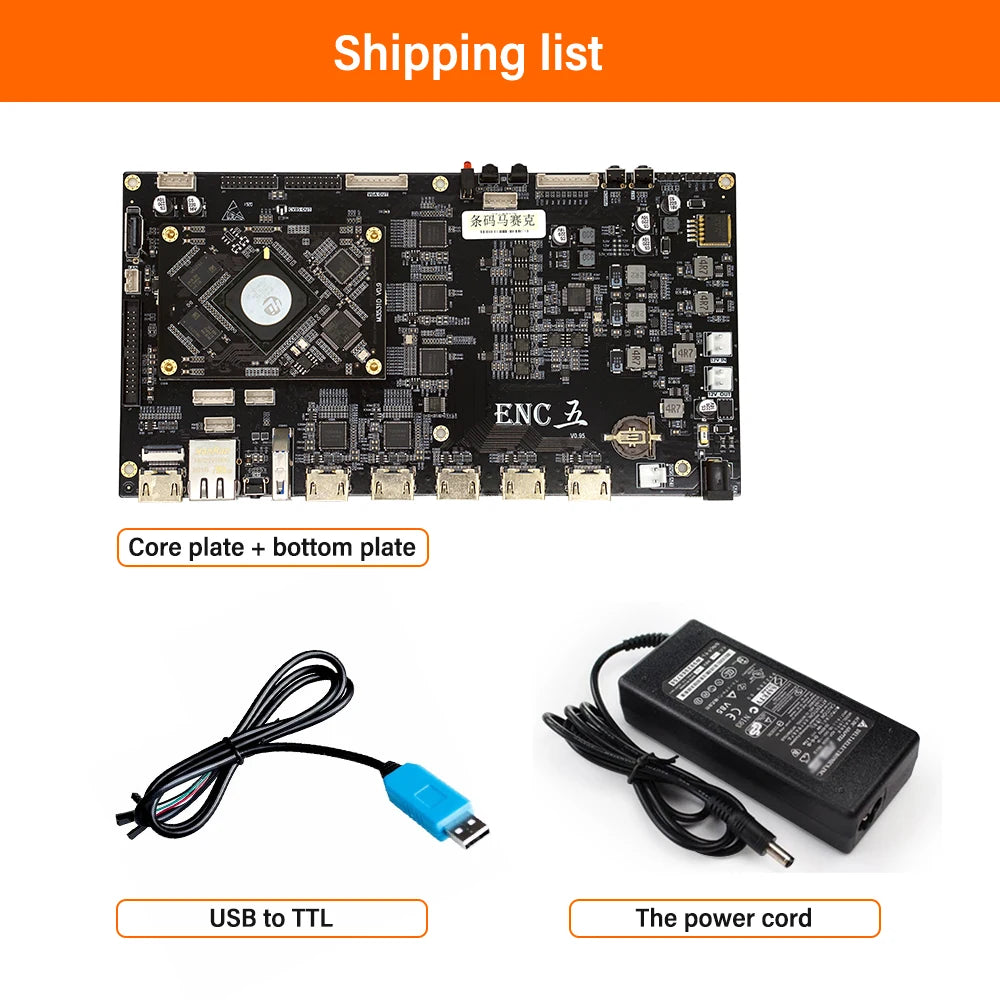 Custom PCBA Link Pi ENC5 Evaluation board Hisilicon Hi3531DV100 HD/NDI Encoder Decoder HD smartP AVBR/RTMPLive Broadcast YouTube Manufacturer