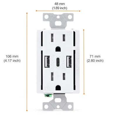 Custom smart home Smart Life 15a Usa Electrical Sockets Usb Smart  wifi smart socket Manufacturer