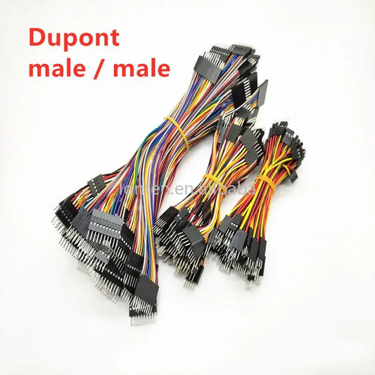 Custom 2.54MM Pitch Dupont Line Female / Male 2P 3 4 5 6 7 8 9 10 Pin Dupont Cable Connector Jumper Cable Wire 10cm/20cm/30cm Manufacturer