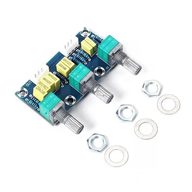 Passive tone board Preamp Board Audio front stage  equalizer Pre amplifier Tone Control Preamplifier pcb assembly customize