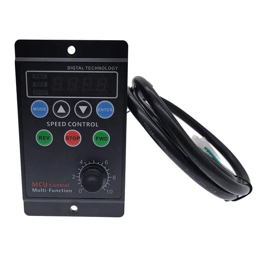 Custom UX-52 MCU AC220V control multi-function Digital display Motor Speed 400W Pinpoint Regulator Controller Forward&amp;Backward 50/6 Manufacturer