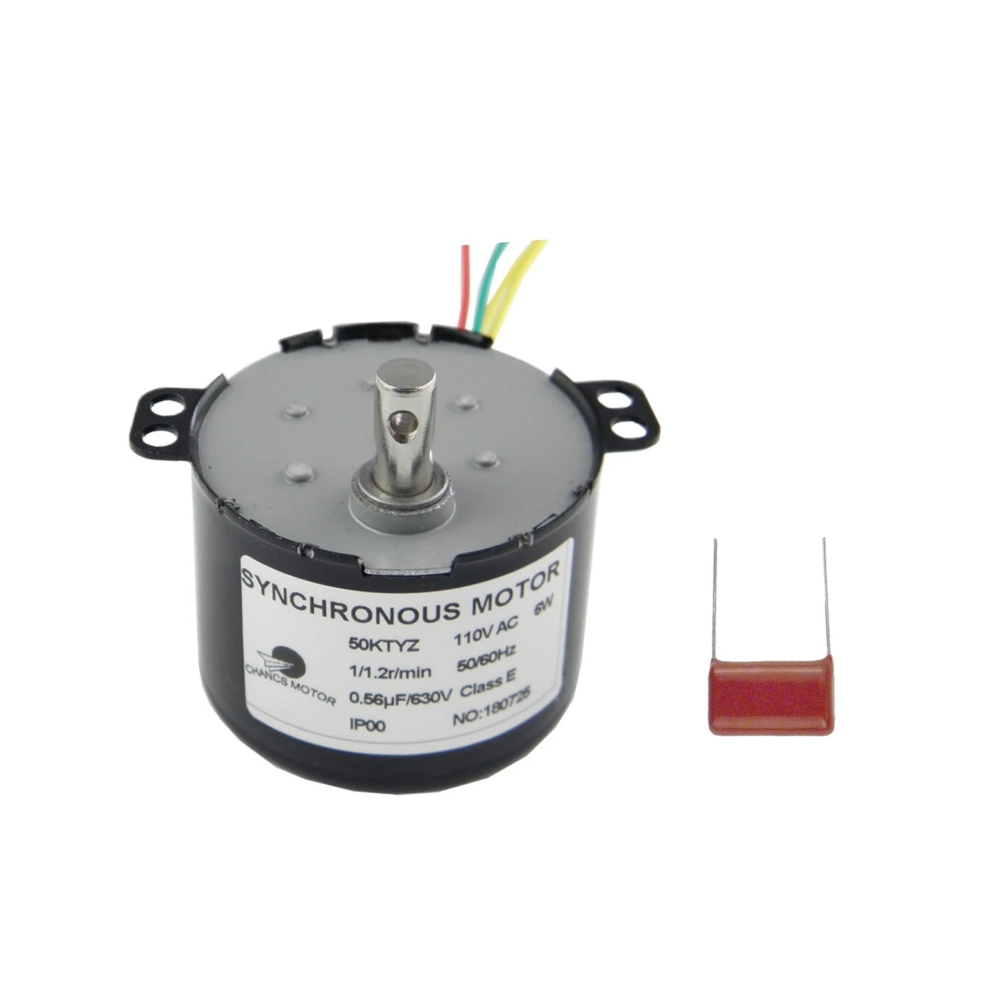 Custom  Synchronous Low Speed Motor 50KTYZ AC 110V 1/1.2RPM Small Electric Incubators Motor Turning Motor Manufacturer
