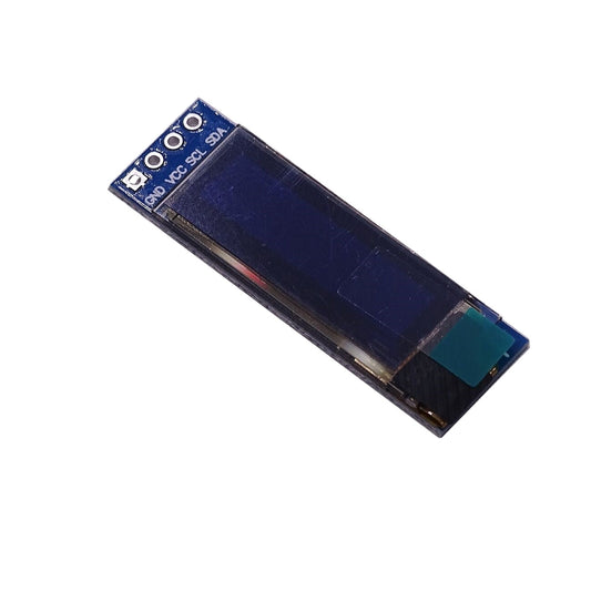 0.91 inch white and blue color 128X32 OLED LCD LED Display module 0.91" IIC Communicate Custom