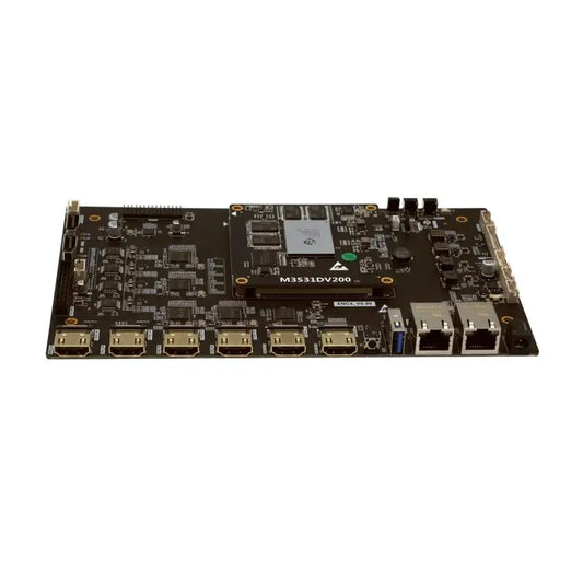 Custom  PCBA Enc4 development board 4-way 4kHD 2-way output hi3531dv200 open source development board h265 / 264Manufacturer