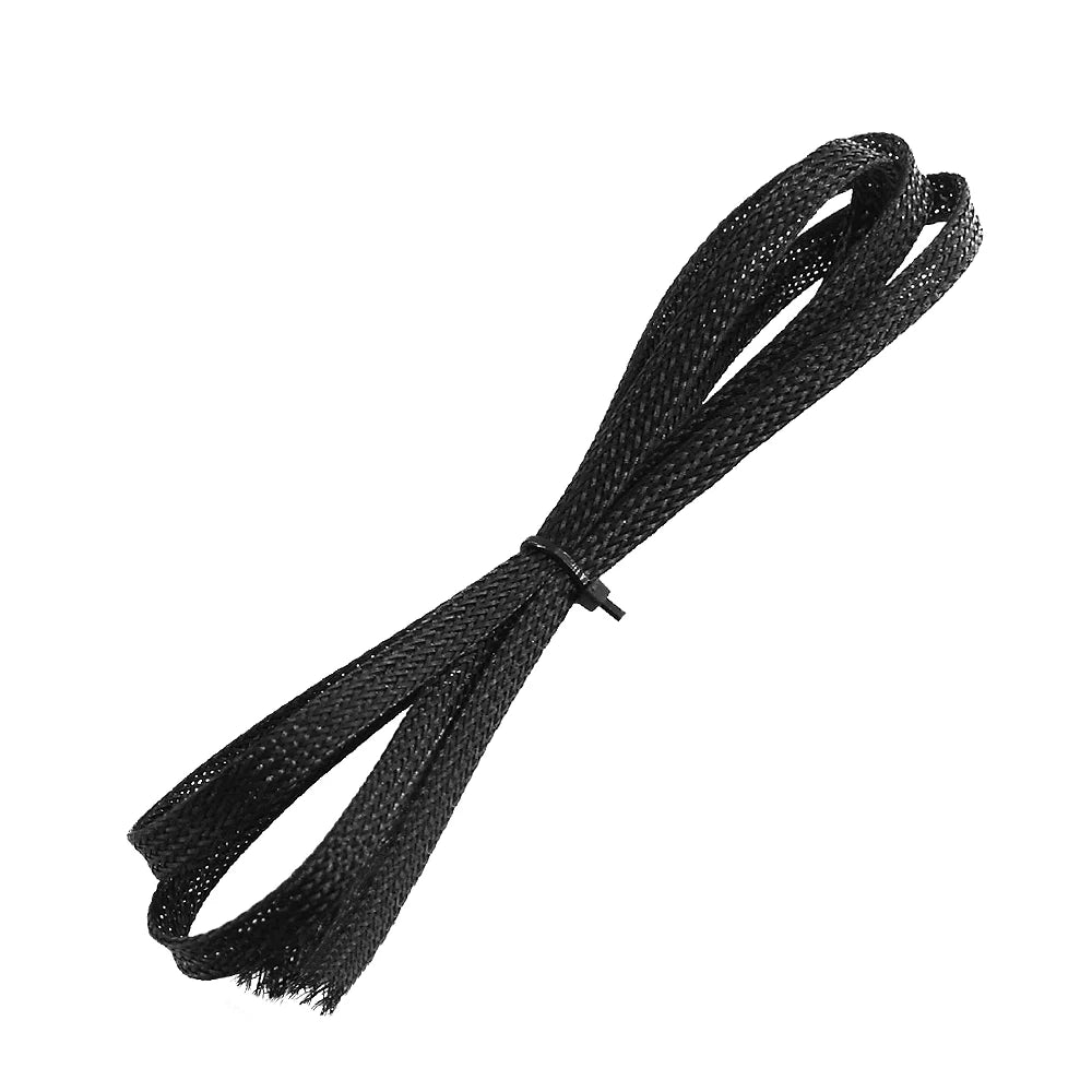 Custom 3D Printer Wire Protection Braided Network Tube 8mm/1M PET Flame Retardant Nylon Telescopic Braided Network Tube DIY Protective Manufacturer