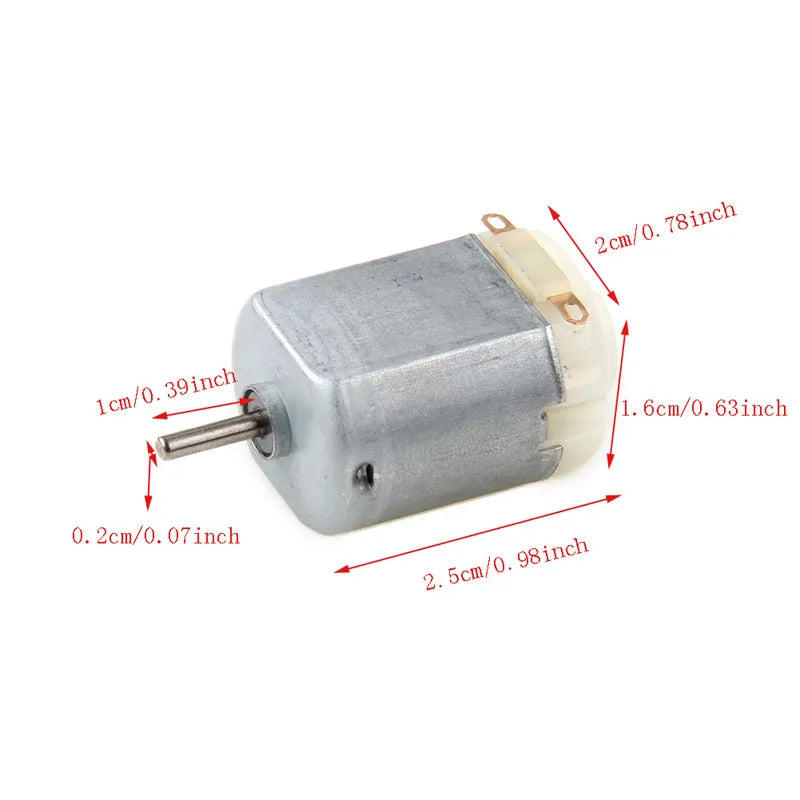 Custom 130 DC MOTOR 3V-6V Mini DC Motor For Electric Toy Car DIY Parts Electric Motor Manufacturer