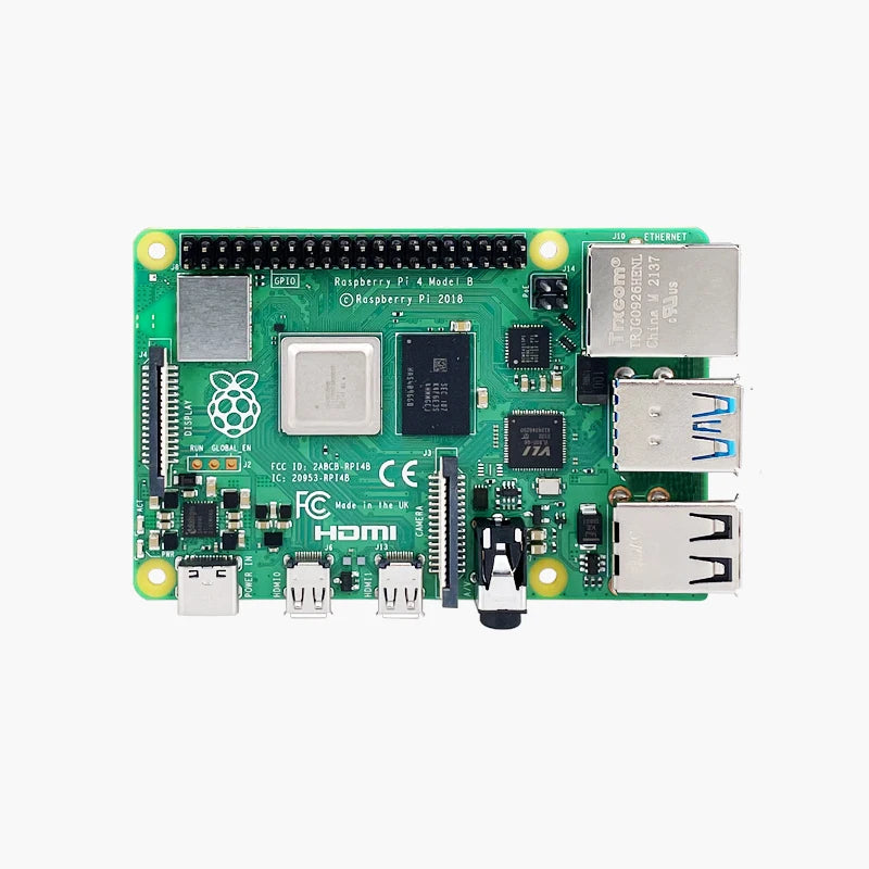 Custom Official Raspberry Pi 4 Model B Dev Board Starter Kit 4GB RAM Faster Than 3B+ (Case+Fan+Heatsink+Power Supply+Micro Cable) 4b Manufacturer