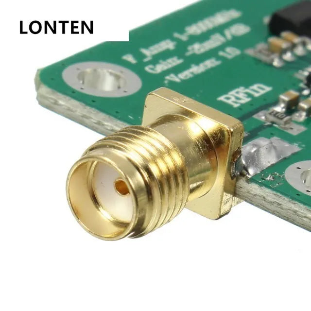 Custom Lonten 1-8000MHz AD8318 RF Logarithmic Detector 70dB RSSI Measurement Power Meter Manufacturer