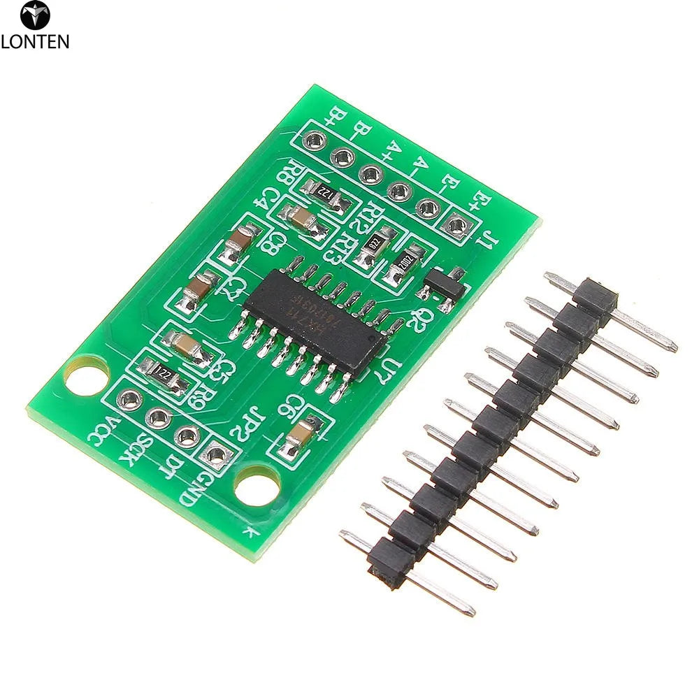 Custom High Quality OEM FR4 multilayer PCB Boards customize HX711 Dual Channel 24-bit A/D Conversion Weighing Sensor Controller Module Manufacturer