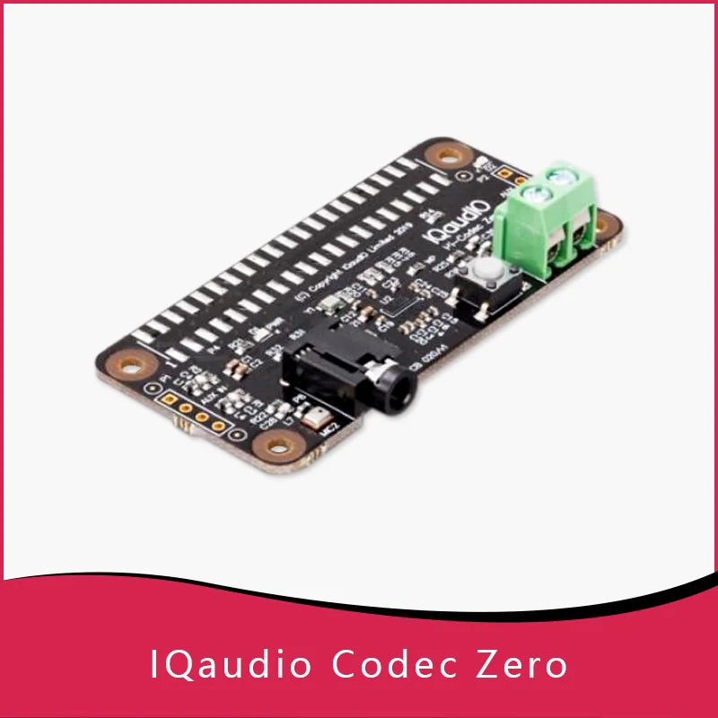 Custom IQaudio DAC+/DAC Pro/DigiAMP+/Codec Zero For Raspberry Pi Audio Supports With All Raspberry Pi Molde Manufacturer