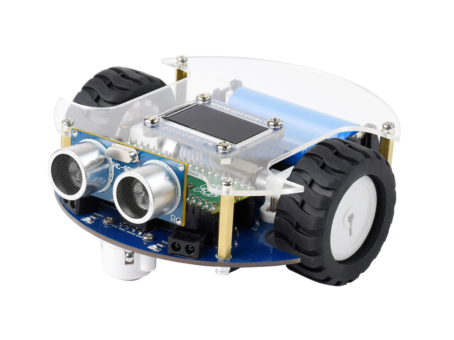 PicoGo Mobile Robot Kit Based on Raspberry Pi Pico IR obstacle avoidance,auto line following IR remote control Custom PCB PCBA customize