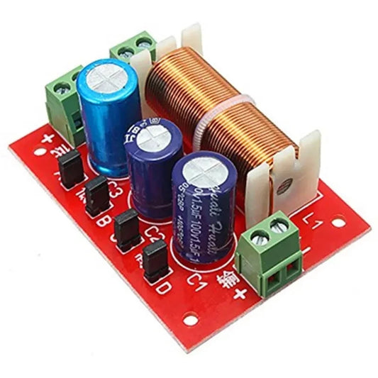 Custom 1Pcs YLY-2088 double 2 way 400W Adjustment treble/bass frequency divider speaker audio crossover filter modules Manufacturer