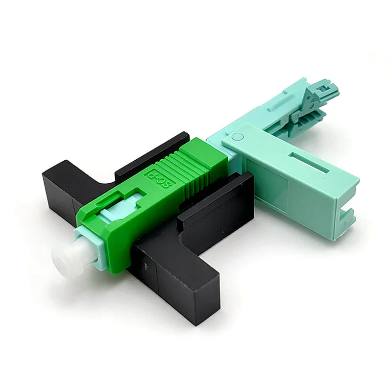 Custom 100PCS FTTH SC APC/UPC assembly FTTH Fiber Optic Fast Connector Embedded-SC Fiber quick Connector Manufacturer