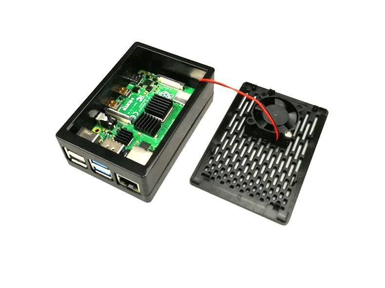 Custom Raspberry Pi 4 ABS Case Support Cooling Fan can assemble screen / Enclosure/ Cover Enclosure for Raspberry Pi 4 Manufacturer