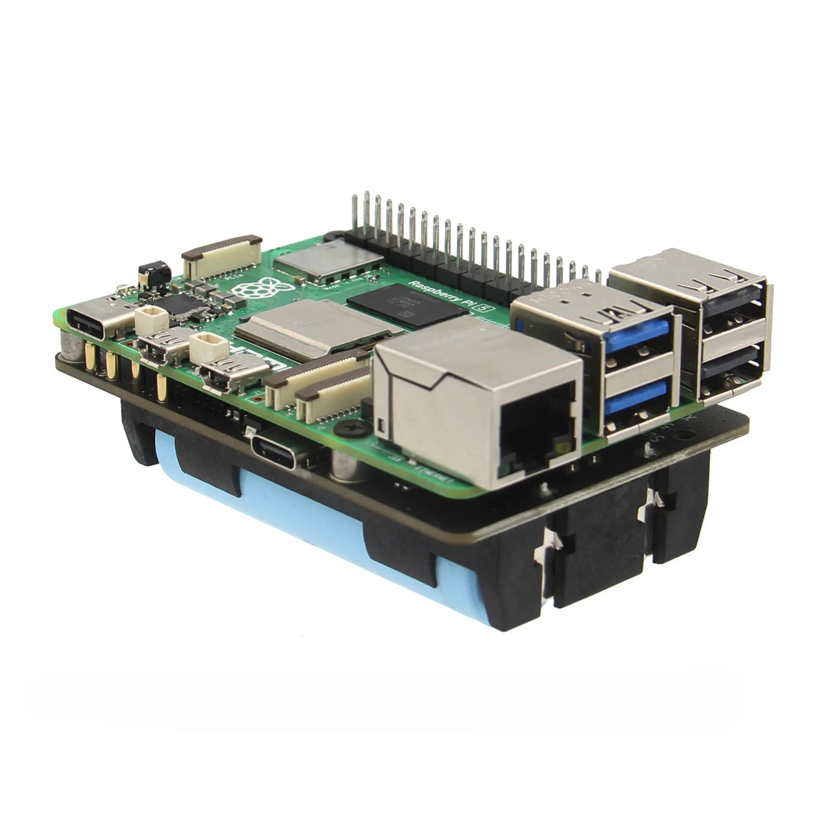 Custom Raspberry Pi 5 18650 UPS, X1200 V1.2 Power Mangement Board for Pi 5
