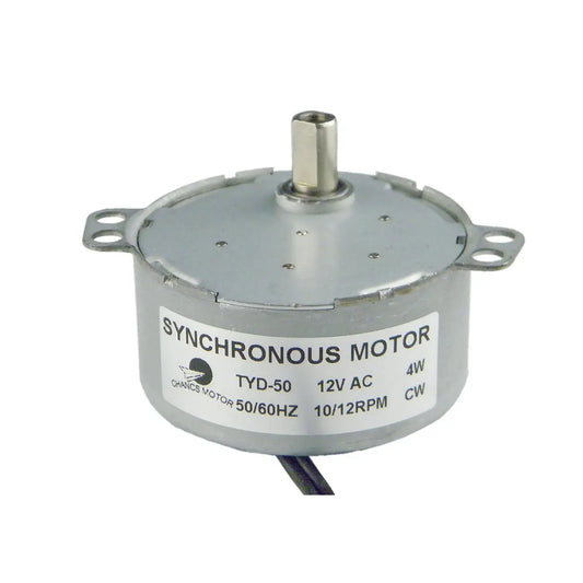 Custom Electric Gear Motor TYD-50 12V AC 10-12RPM CW Fixed Rotation Vibration Motor Manufacturer
