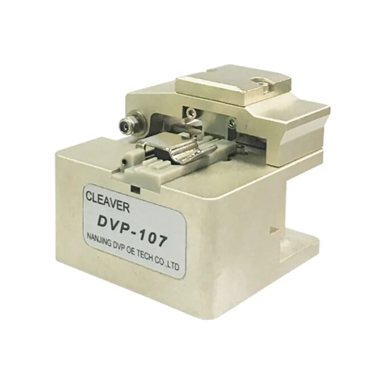 Custom DVP107 High Precision Fiber Optic Cutter DVP-107 with Blade Life 48000 Optical Fiber Cleaver for FIber Fusion Splicer Machine Manufacturer