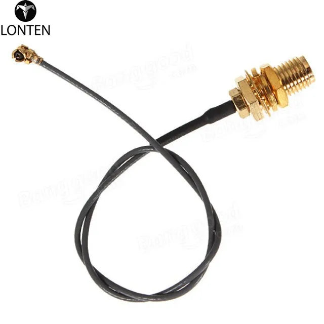 Custom Lonten 5Pcs/lot Female Jack Straight Bulkhead For IPX U.fl Pigtail 1.13mm Cable Manufacturer