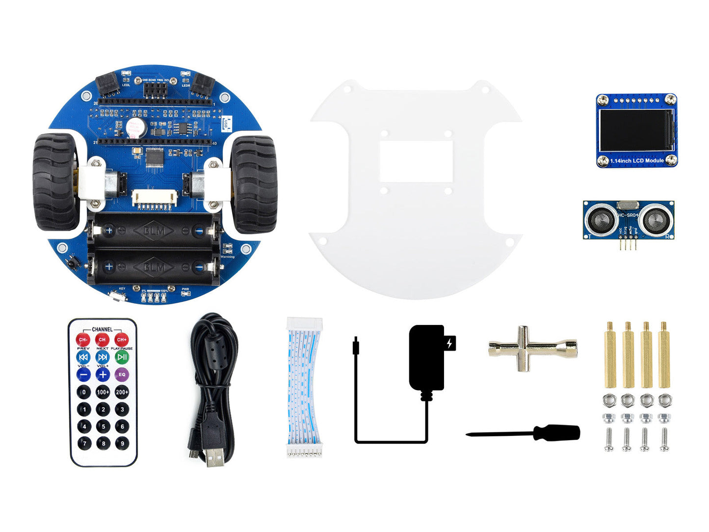 Mobile Robot Acce, Based on Raspberry Pi Pico, IR obstacle avoidance auto line following PCB pcba customize