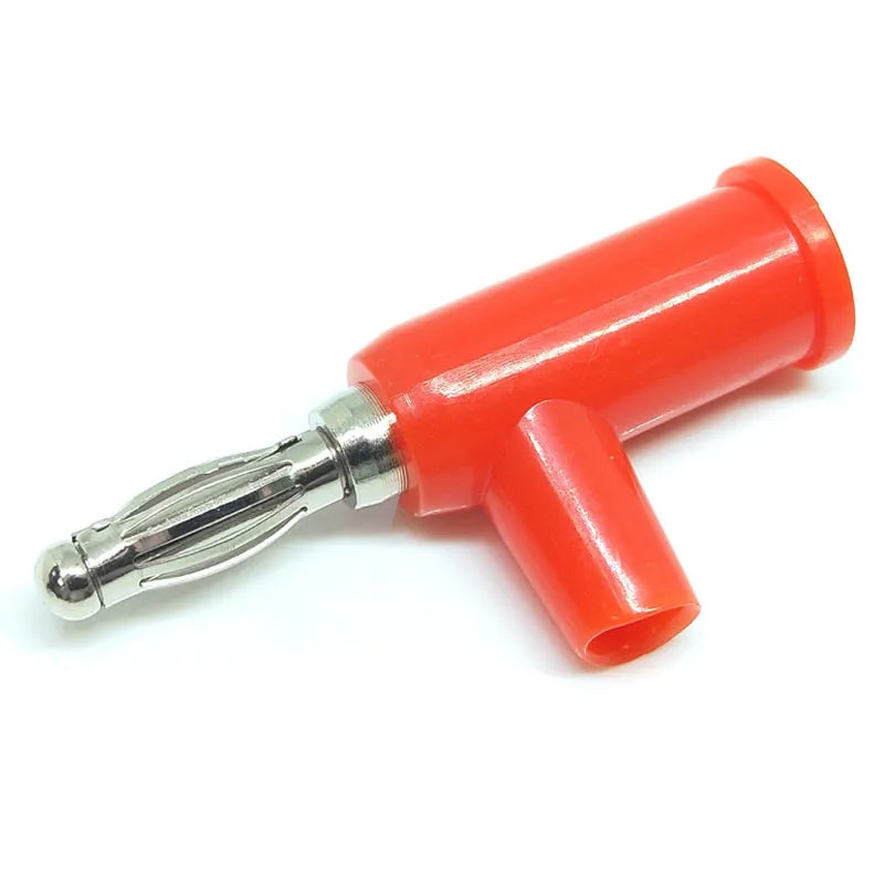 Custom Custom 5PCS/Lots Side Screw Connection 4mm Banana Plug Stackable Nickel Plated Speaker Multimeter Banana Plug Connector Manufacturer