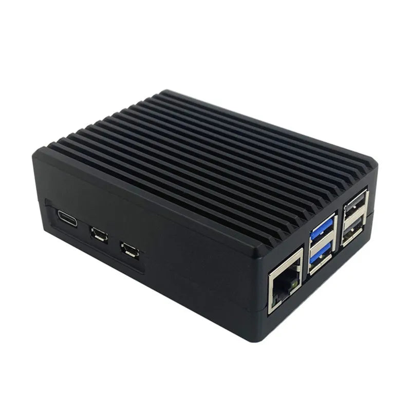 Raspberry Pi 5 Case Metal Shell Aluminum Alloy Protective Shell with Integrated heat Dissipation Column Built-in