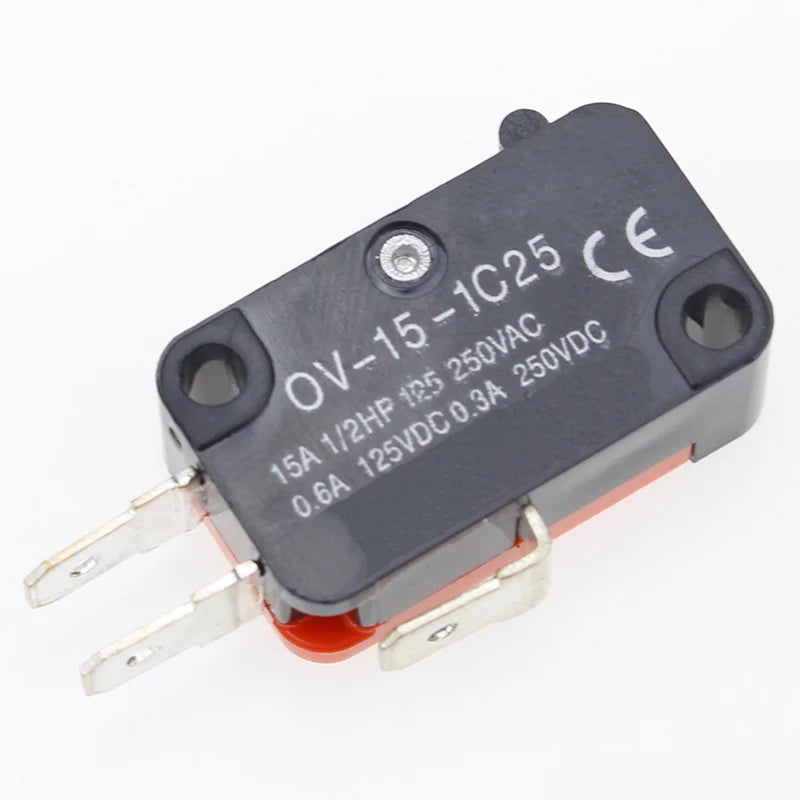 Custom tLarge micro switch V-15-1C25, silver point V-15-IC25 microwave oven, contact switch, copper point tact switch Manufacturer