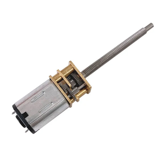 Custom GA12-N20-M3*34 Micro Reduction Gear Motor DC 3V 6V 12V Lengthening Thread Shaft Screw Motor with Metal Gear Wheel Manufacturer
