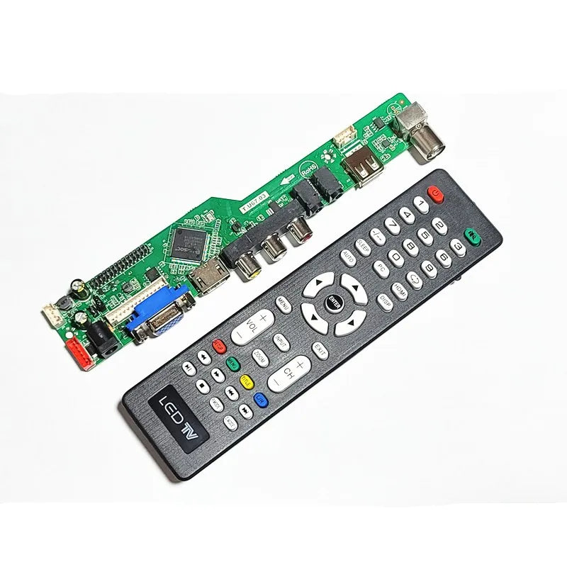 Custom    ordinary LCD TV motherboard t.u67.03 can replace t.v53.03 and provide softwareManufacturer