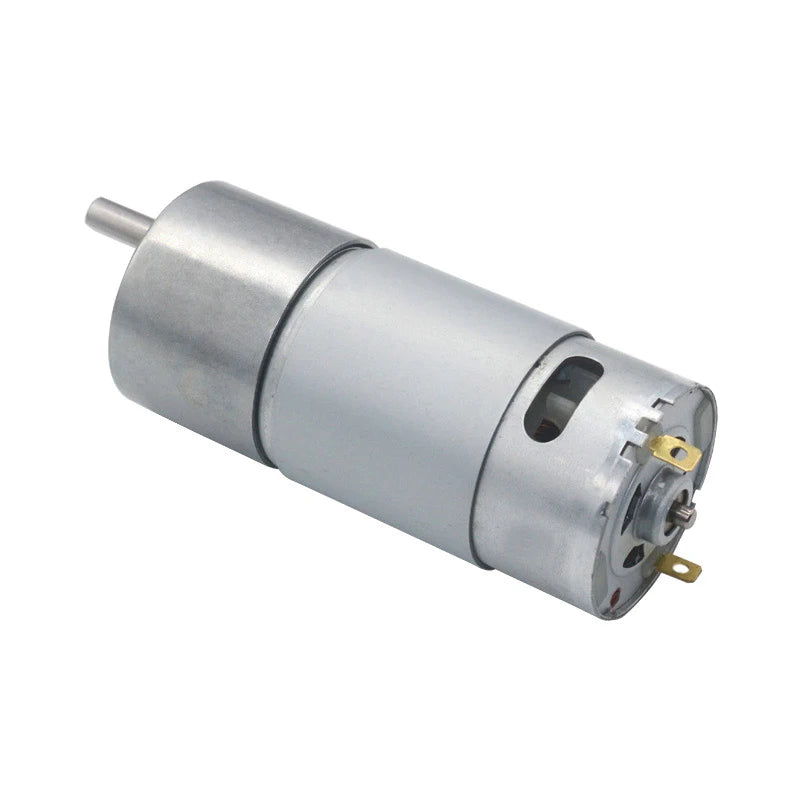 Custom JGB37-555 DC Gear Motor High Power 12V Gear Motor 5/10/20/30/45/50/80/100/200/300/600/1000rpm High Torque 37GB550 Manufacturer