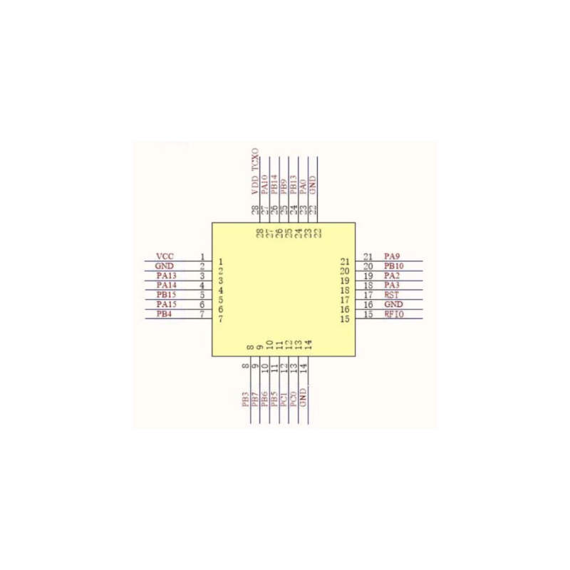 LoRa-E5 (STM32WLE5JC) Module ARM Cortex-M4 and SX126x embedded supports LoRaWAN on EU868 &amp US915  Custom PCB customize