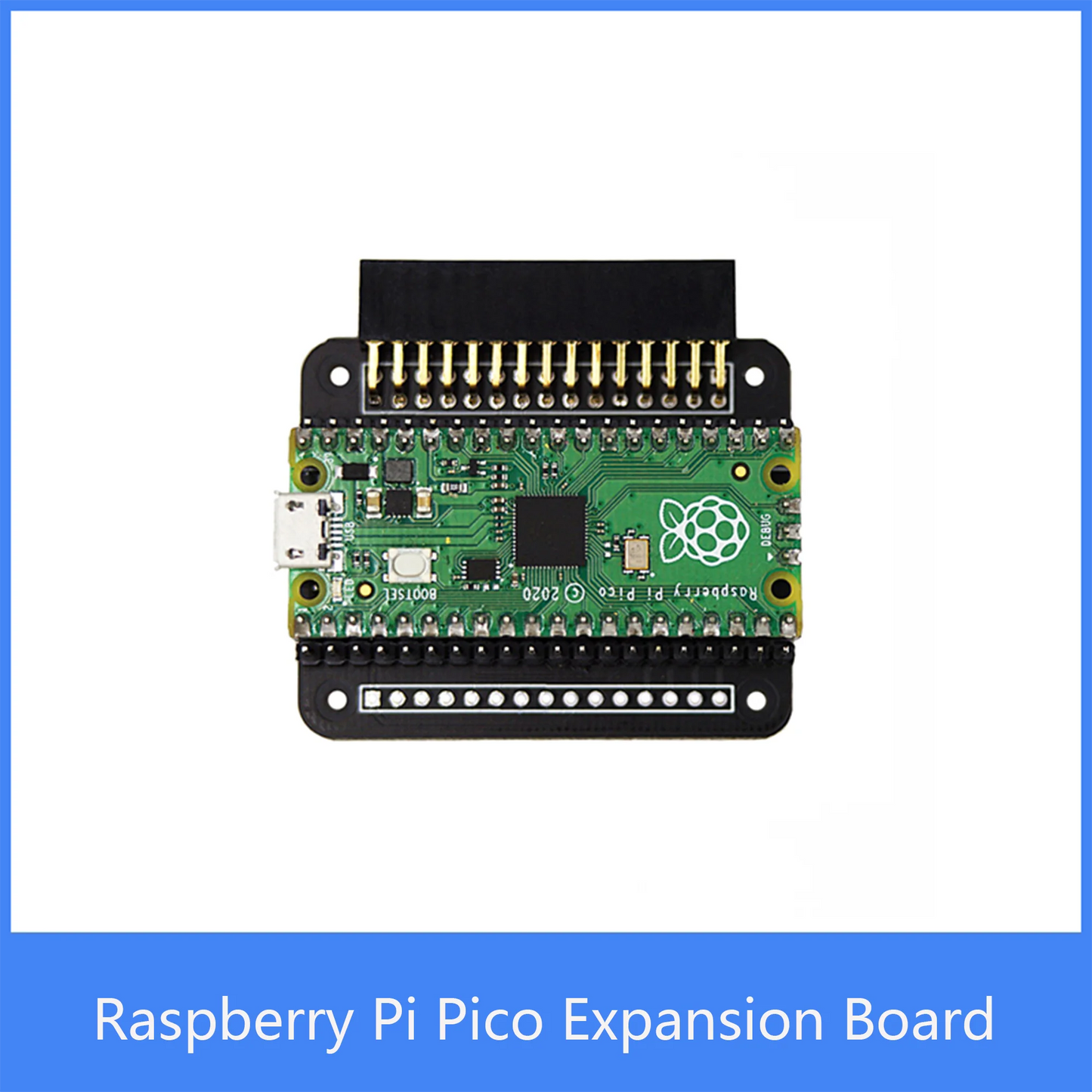 Custom Raspberry Pi Pico Expansion Board Pico-PMOD ExtBoard Onboard DAPLink Debugger/SWD Interface PMOD Connector Manufacturer