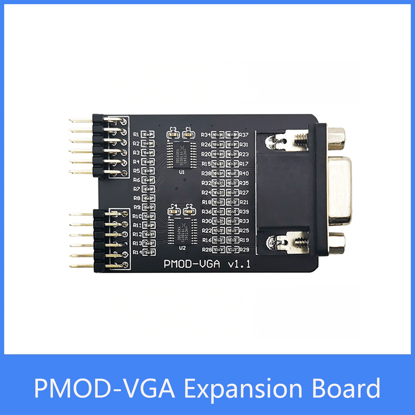 Custom PMOD-VGA Expansion Board iCESugar FPGA Expansion Module Standard PMOD Interface VGA Display Interface Manufacturer