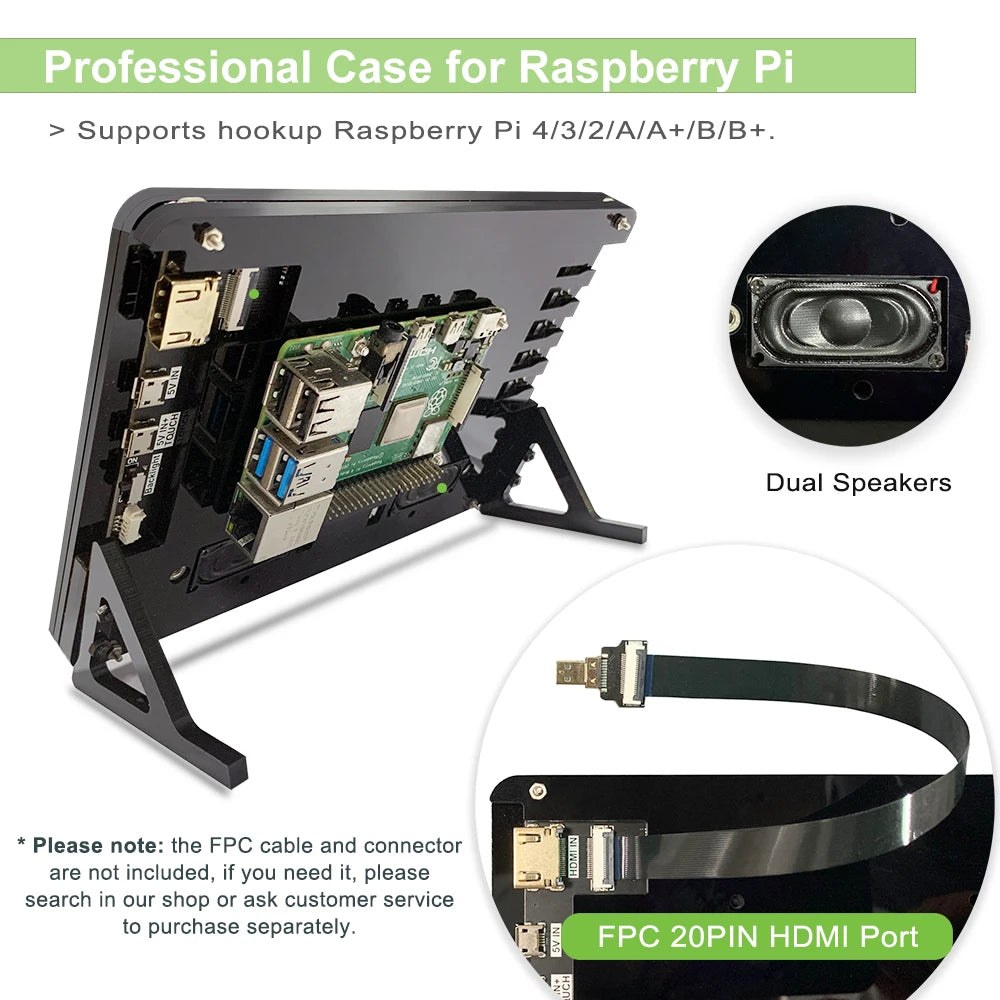 Custom 10.1Inch 7Inch Touchscreen Monitor Raspberry Pi LCD Screen, Touch TFT LCD Monitor Touch Display TFT Touch Screen Manufacturer