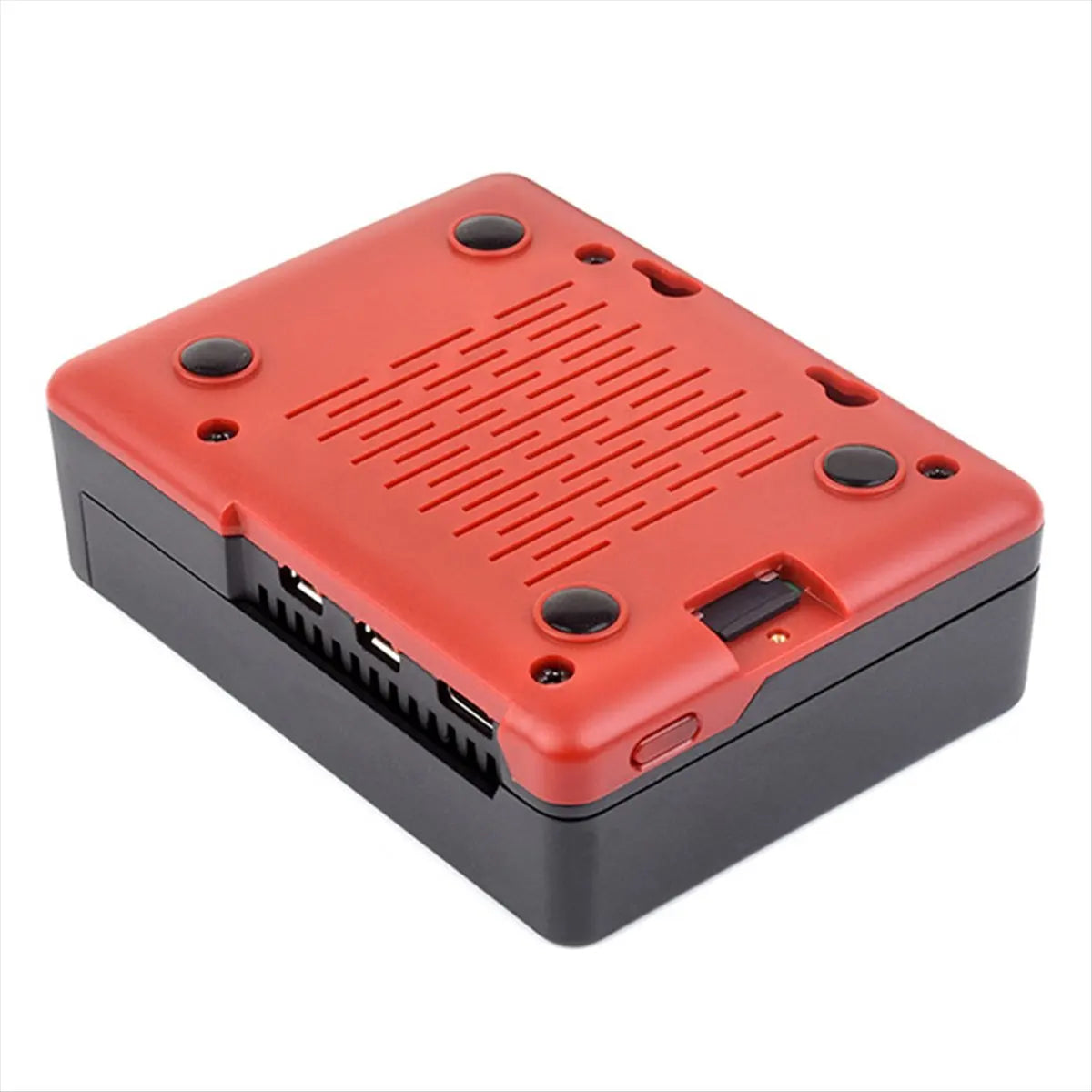 [ABPO] Raspberry Pi 5 Aluminum Case with PWM Fan Passive Cooling Fins & Exhaust Vent