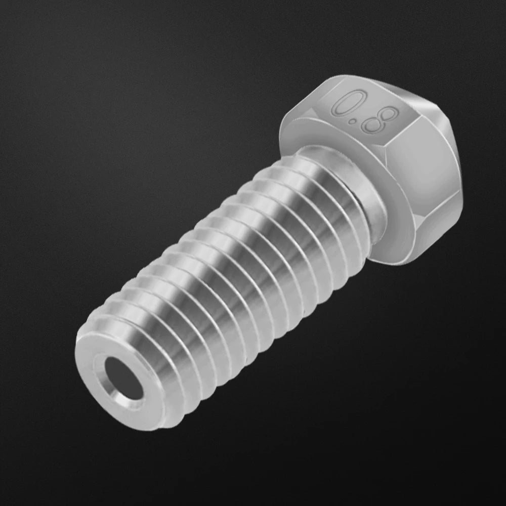 Custom 3D Printer Parts NF-V6 Plated Copper Volcano Nozzle 0.4mm 0.6mm 0.8mm M6 For V6 Volcano J-head Hotend Manufacturer