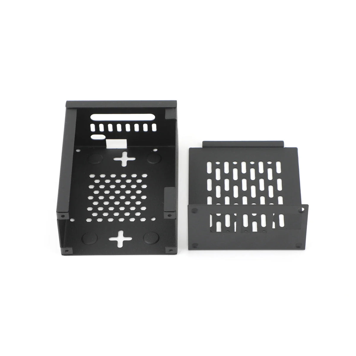 Metal Protective Shell Case Compatible PCle to M.2 SSD Expansion Board Active Cooler Fan for Raspberry Pi 5