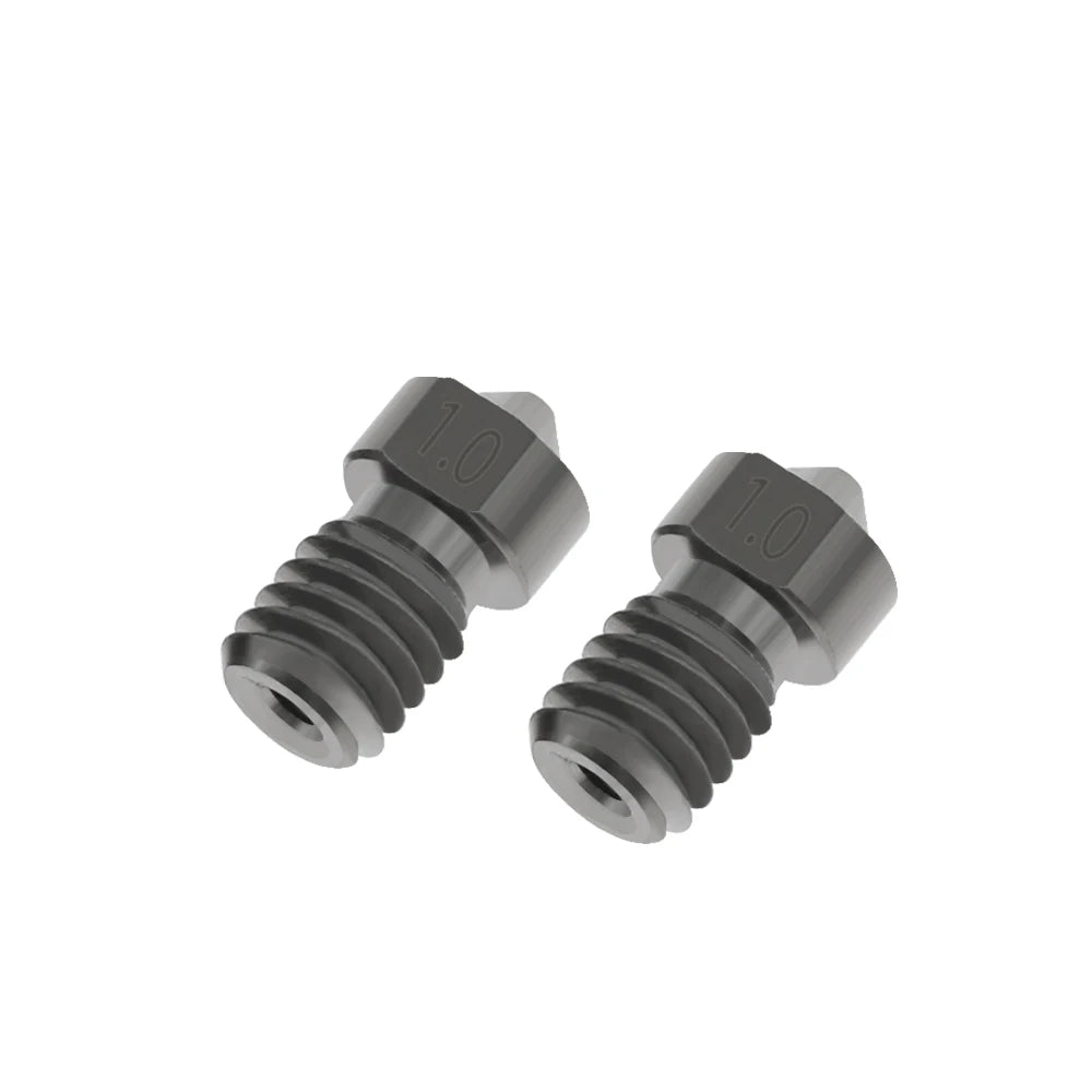 Custom 2Pcs E3D Hardened Steel Nozzle V6 Die Steel Nozzle E3D Extruder Hotend  1.75mm Filament For 3D Printer Prusa I3 Hothead Manufacturer