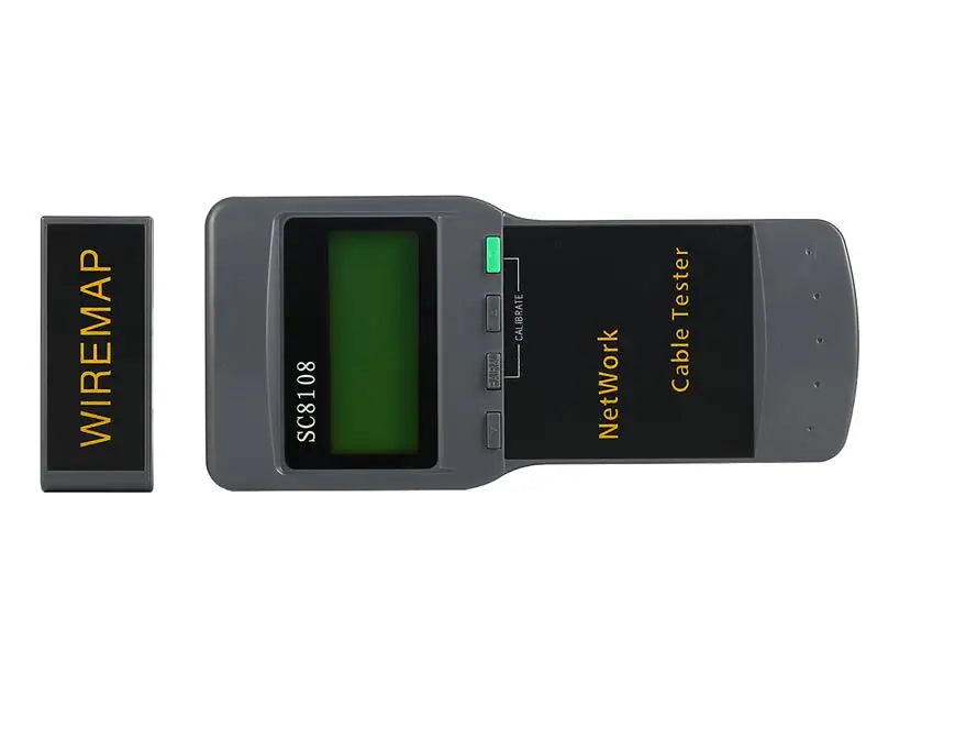 Custom SC8108 Portable LCD Network Tester Meter&LAN Phone Cable Tester & Meter With LCD Display RJ45 networks tester Manufacturer