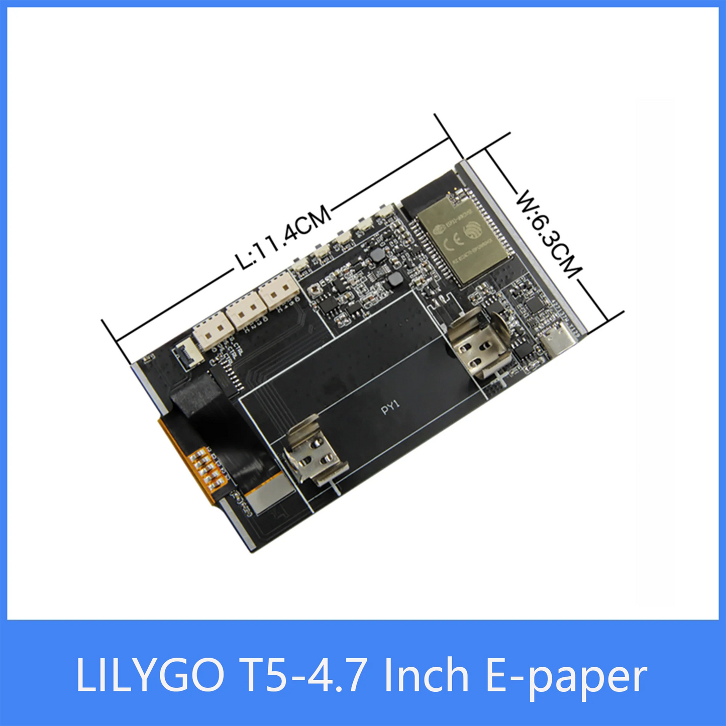 Custom LILYGO T5-4.7 inch E-paper ESP32 V3 version 16MB FLASH 8MB PSRAM WIFI/BT for arduin0 Manufacturer