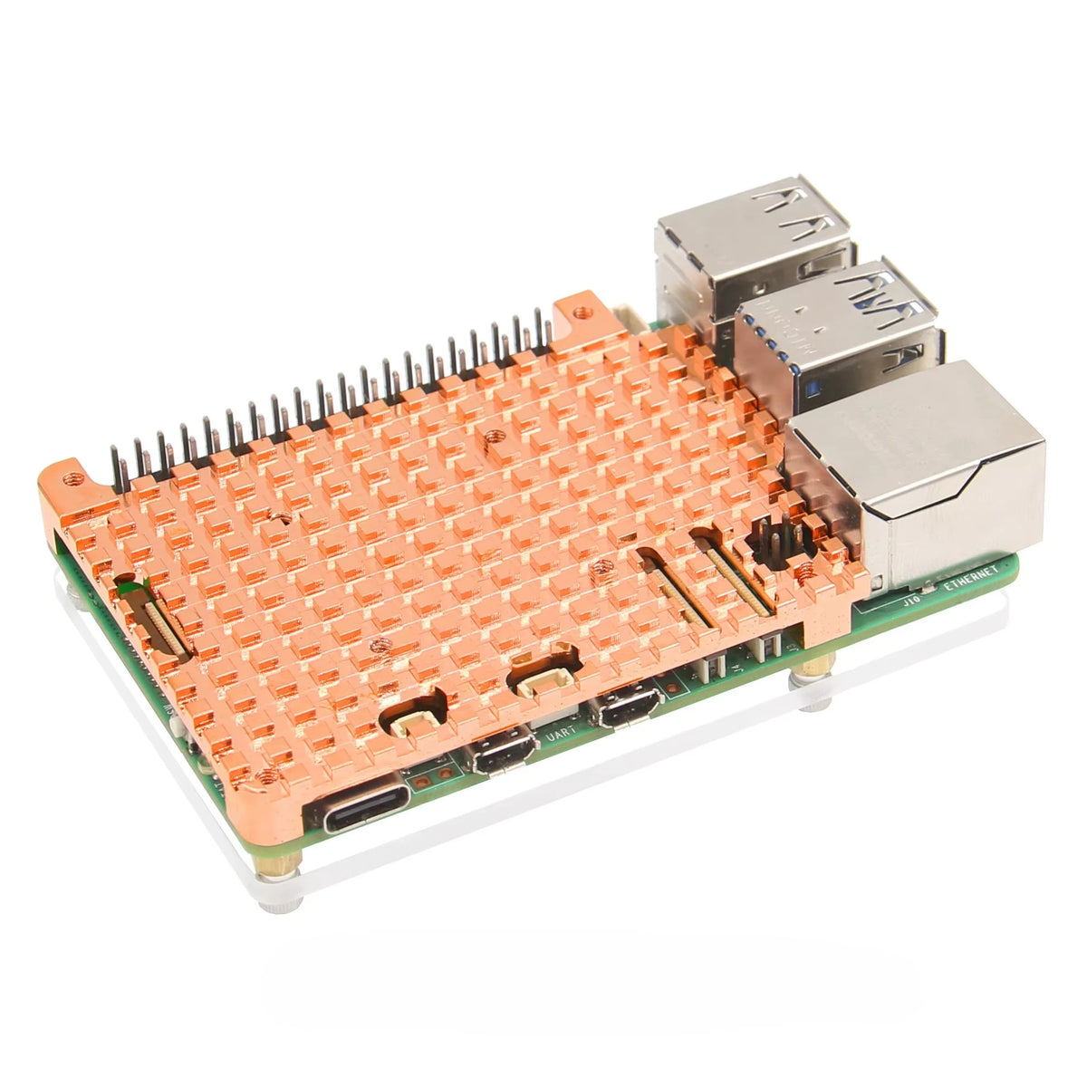 Raspberry Pi 5 Heatsink Copper Radiator for Pi 5 Only